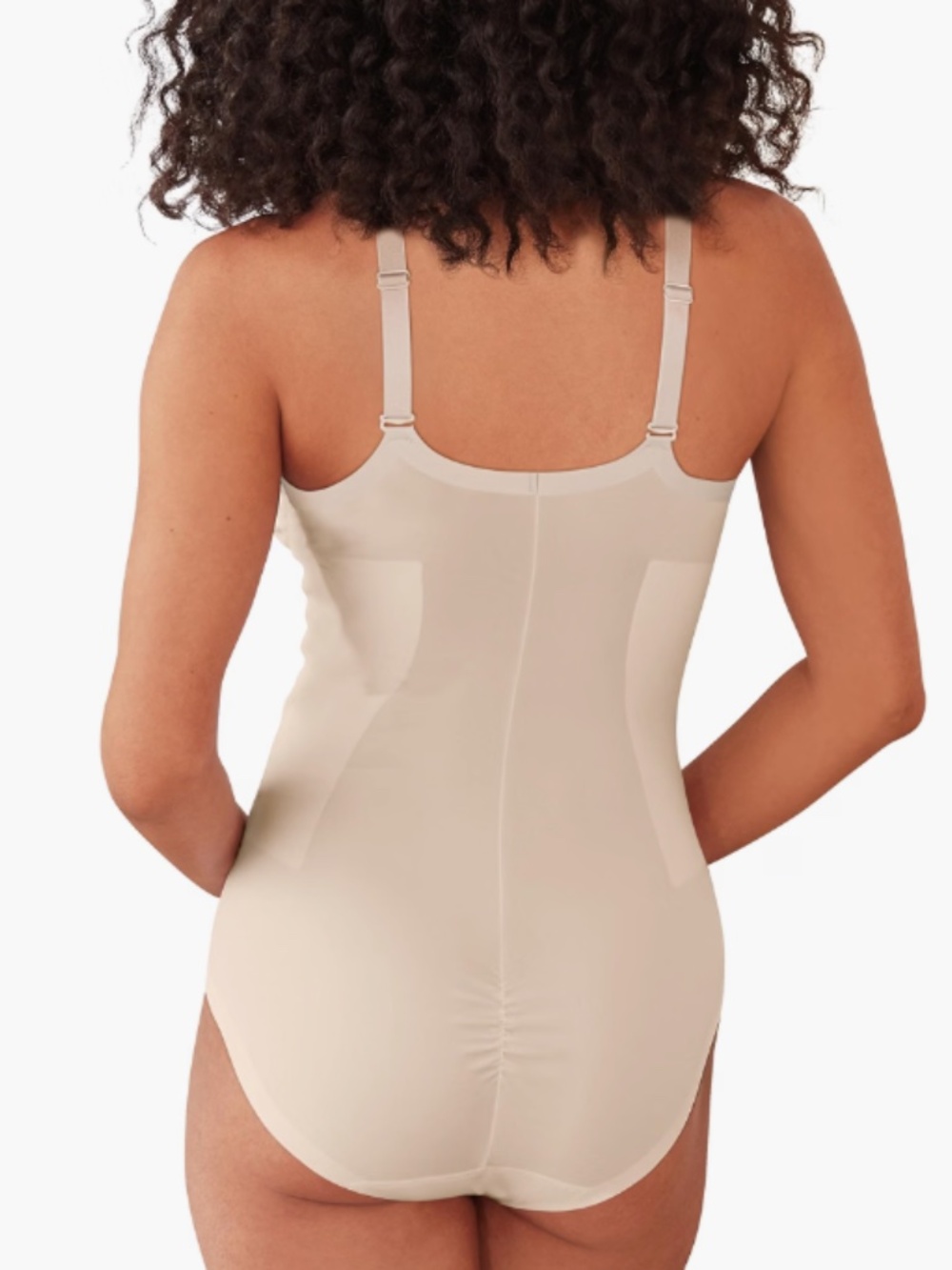 Bali Women's Shapewear Ultimate Smoothing Bodysuit, Removable Foam Cup XL 12458 - Picture 3 of 3